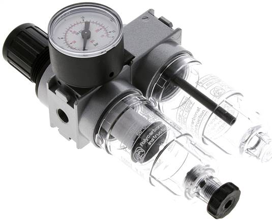 MULTIFIX Wartungseinheit (0), 2-tlg., G 1/8", 0,5 - 10 bar