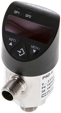 elektronischer Druckschalter, 0 bis 160 bar, G 1/4" (AG), 4-20mA - Standard, mit IO-Link