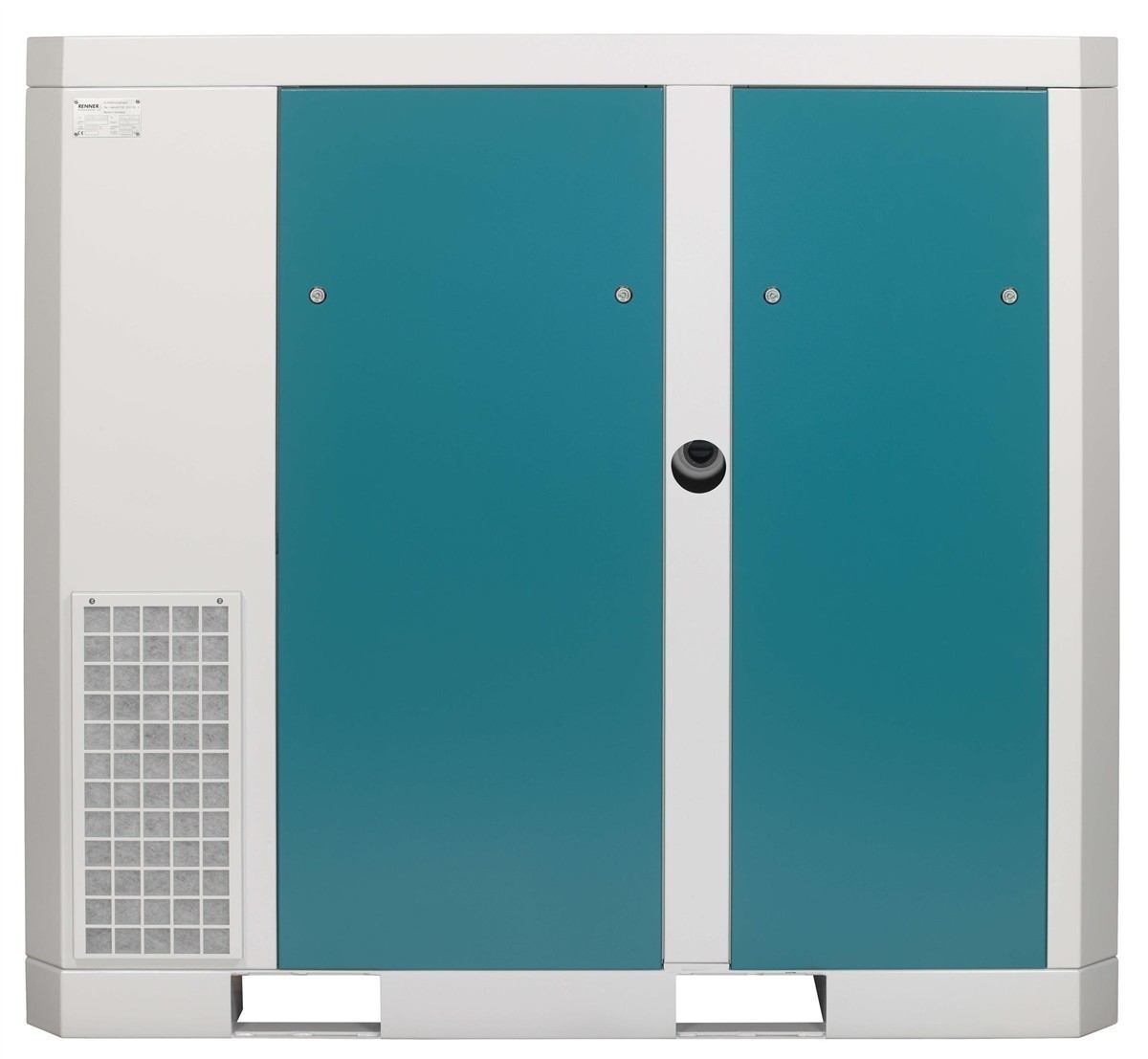 RENNER-Schraubenkompressor Modell RS 109 D - 15 bar RENNERtronic + Schalldämmbox