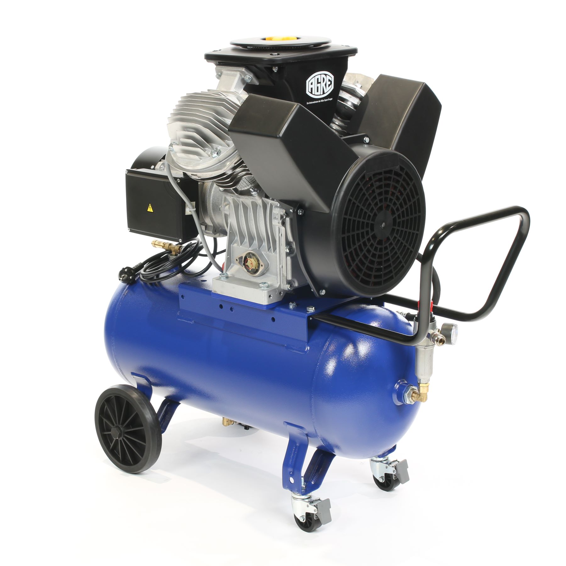 AGRE Industrie-Kolbenkompressor Typ BOSS 5000 W 2.0 fahrbar, 4116002196