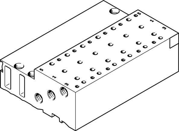 FESTO MHP2-PR6-5 (525124) Anschlussblock