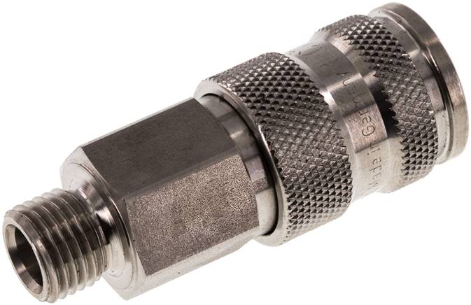 Schnellkupplung (NW7,2) G 1/4"(AG), 1.4404