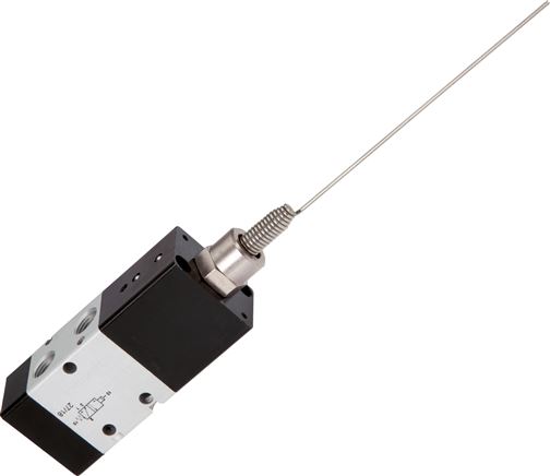 Federstabventil, 3/2-Wege (NC), G 1/8"