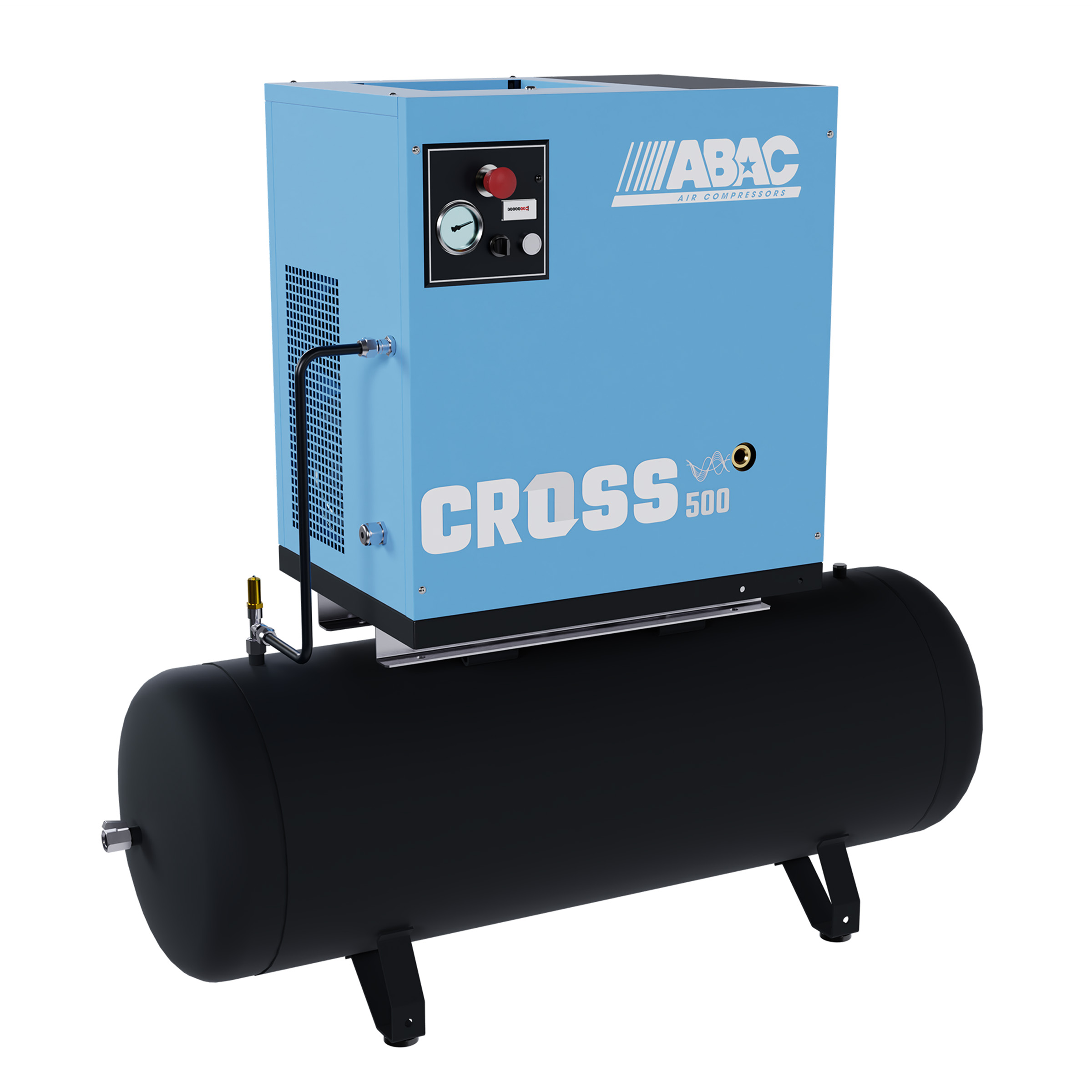 ABAC Schraubenkompressor CROSS 500 200 Liter-AD2000, 1839025638