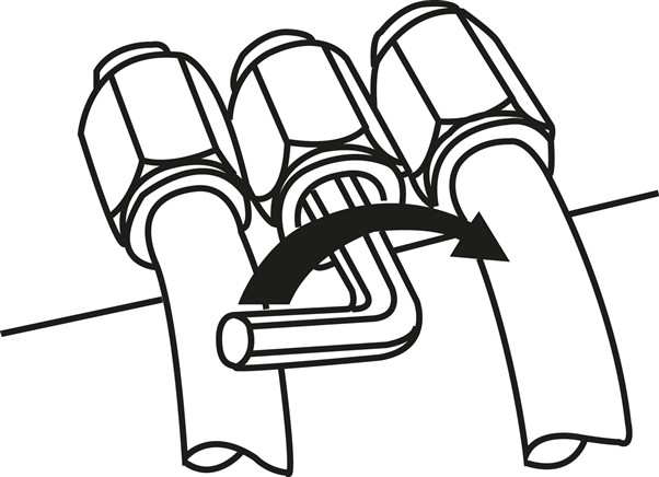 Gerader Steckanschluss G 1/4"-10mm, IQS-Standard