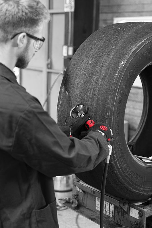 Chicago Pneumatic Hochleistungs Reifen Aufrauer – Erweiterte Version – Niedrige Drehzahl