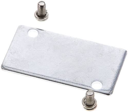 Blindplatte für Reihenleiste V 33