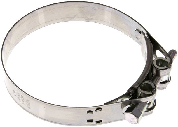 25mm Gelenkbolzenschelle, 121 - 130mm, 1.4016 (W2)