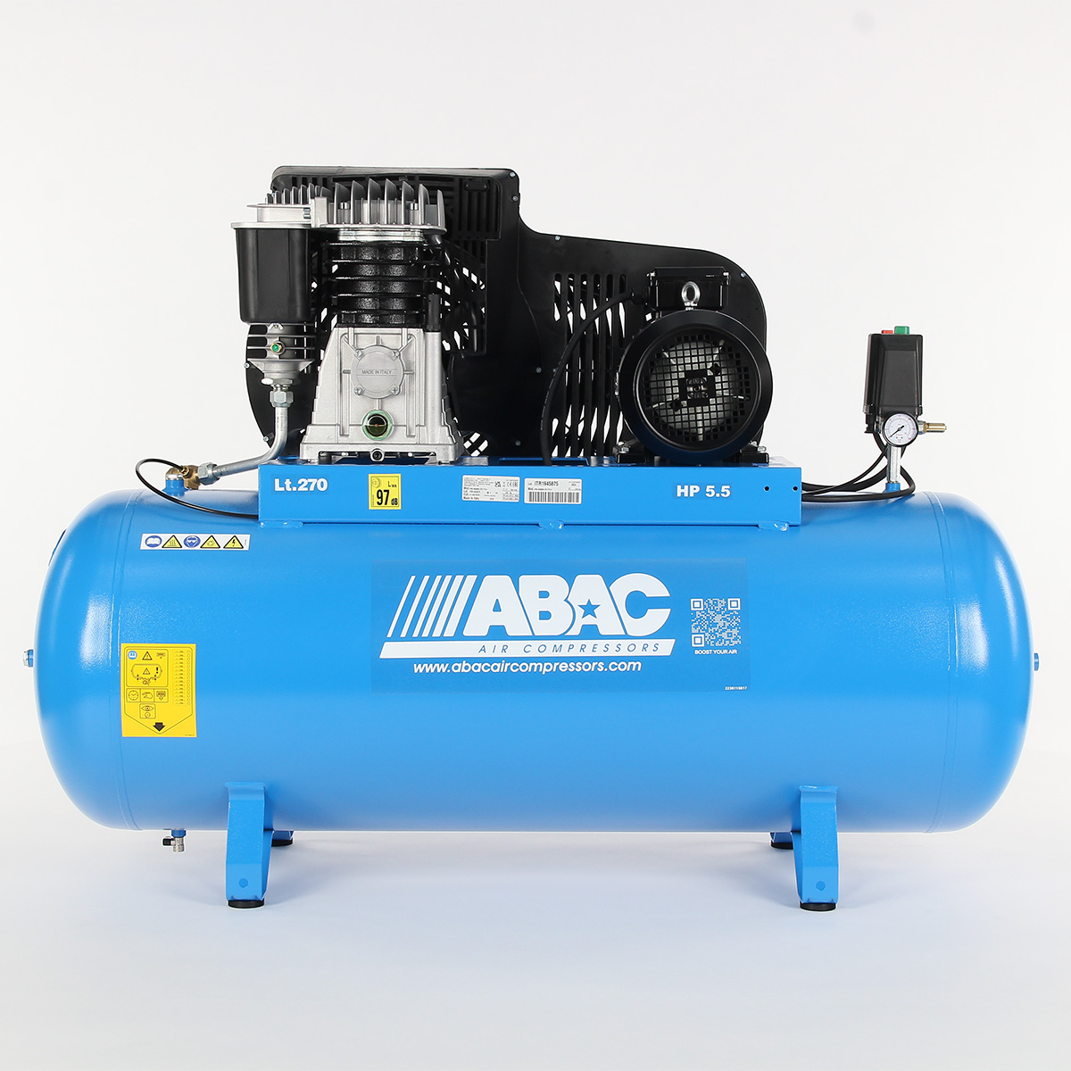 ABAC B 5900B/270 FT 5 5 Compressore 5,5HP 270L (400V)