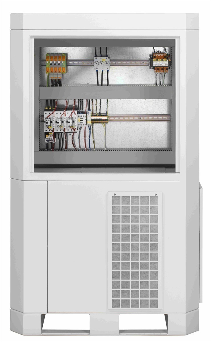 RENNER-Schraubenkompressor Modell RS 109 D - 15 bar RENNERtronic + Schalldämmbox