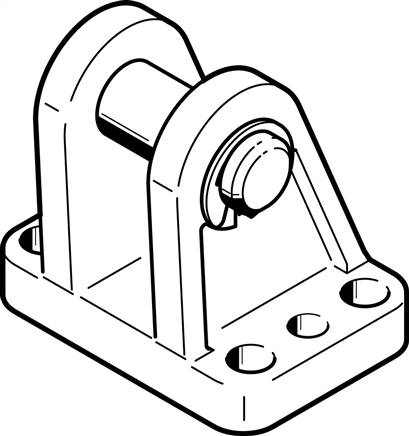 FESTO LBG-40-R3 (2078792) Lagerbock