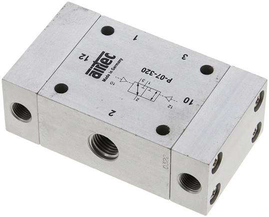 3/2-Wege Pneumatikimpulsventil, G 1/4", ATEX-Zulassung