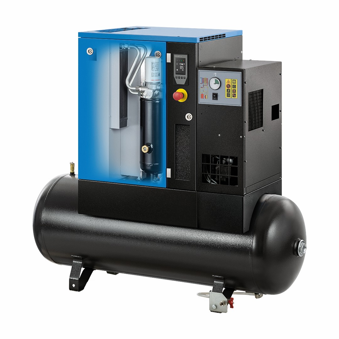 ABAC Schraubenkompressor SPINN7,5E I 10 400/50 200 AD, 4152060882