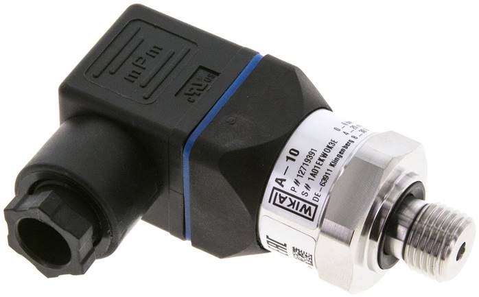 Druckmessumformer 0 bis 2,5 bar (0,5% BFSL), G 1/4" AG, 0-10V, Edelstahl