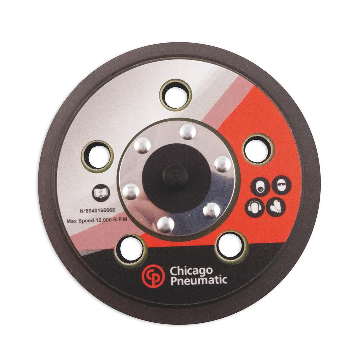 Chicago Pneumatic SCHLEIFTELLER Ø125 KLETT