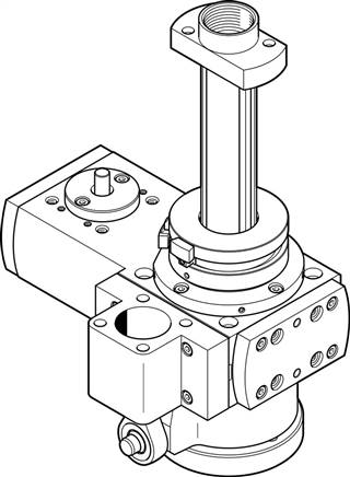 FESTO EHMB-25-200 (1095934) Dreh-Hub-Modul
