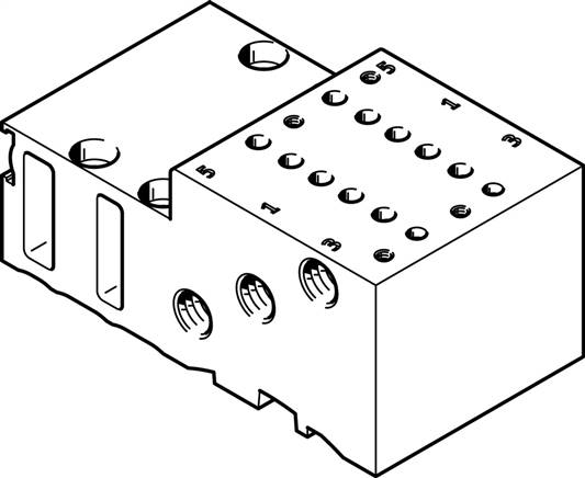 FESTO MHP2-PR2-5 (525122) Anschlussblock