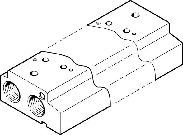 FESTO VABM-C7-12P-G18-10 (552660) Anschlussleiste