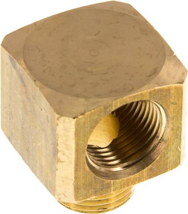 90°-Winkel G 3/8"(IG)-G 3/8"(AG), Messing