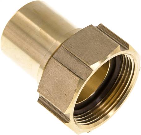 Schlauchtülle, EN14420-5 G 1-1/2"-38 (1-1/2")mm, Messing