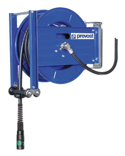 Prevost Profi-Schlauchaufroller DGO 1025ES mit offener Trommel mit Sicherheitskupplung ESI 07