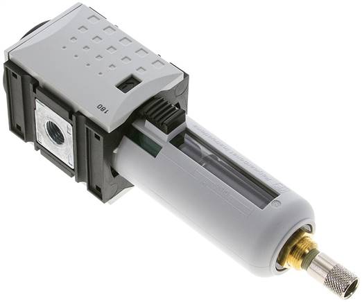 FUTURA Feinfilter (Submikrofilter) G 1/4", Futura 1, Kondensatablass automatisch (drucklos geschlossen)
