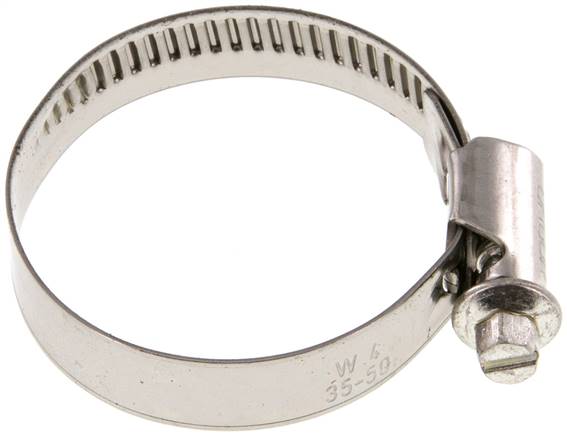 12mm Schlauchschelle 35 - 50mm, 1.4301 (W4) (NORMA)