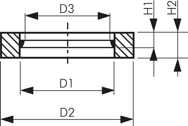 O-Ring für Distanz-Dichtring G 1/4"