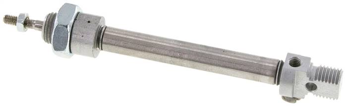 ISO 6432-Zylinder, einfachwirkend, Kolben 8mm, Hub 40mm