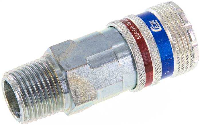 Sicherheits-Schnellkupplung (NW10) R 1/2"(AG), CEJN