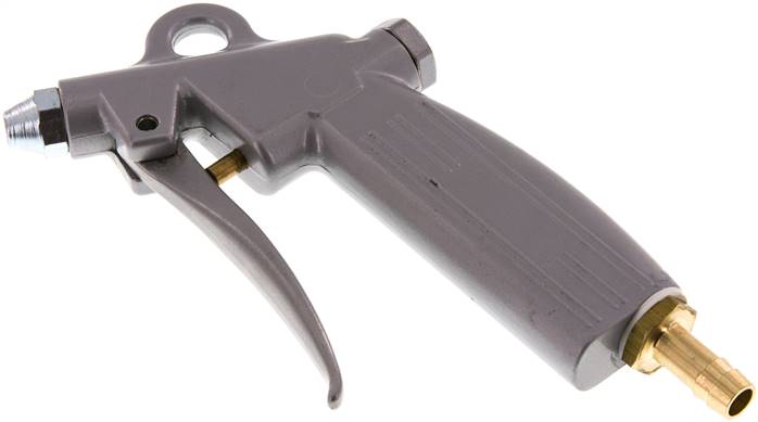 Alu Ausblaspistole mit Kurzdüse Ø 1,5 (Standard) 9 mm