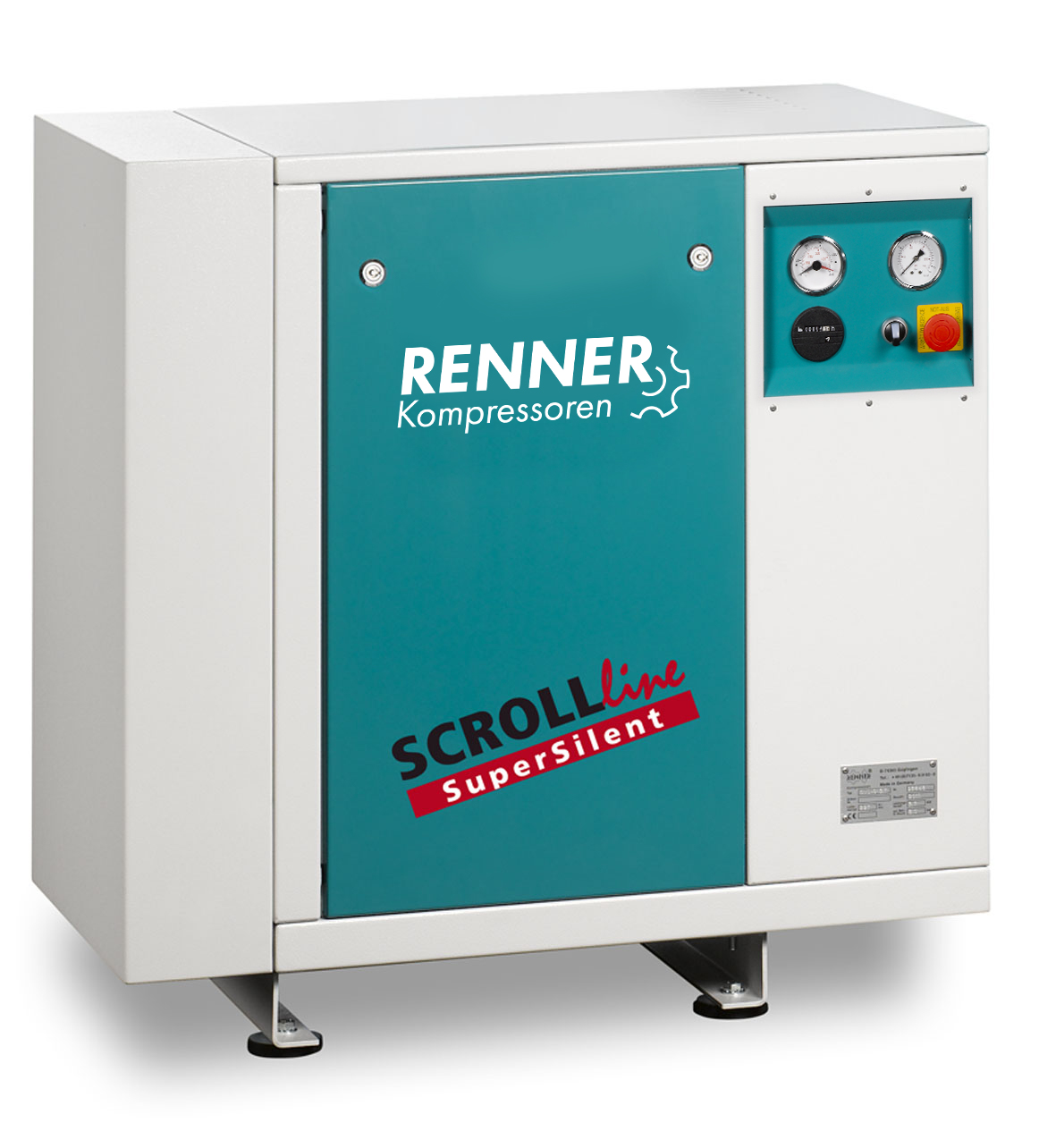 RENNER-Scrollkompressor SuperSilent SL-NEO 5,5 S 10 bar -Ölfrei