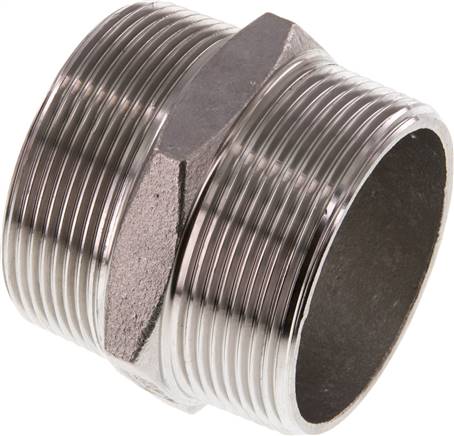 Doppelnippel R 2"-R 2", 1.4408
