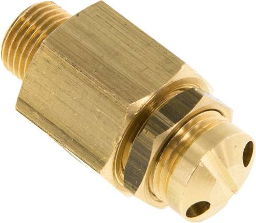 Mini-Sicherheitsventil G 1/8", 30 - 60 bar, Messing