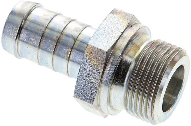 Schlauchnippel G 3/4" AG (Dichtkante), 17 - 18mm