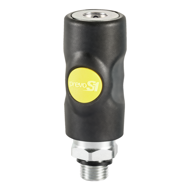 PREVOST KUPPLUNG MIT ZYLINDRISCHEM AUSSENGEWINDE G 3/8