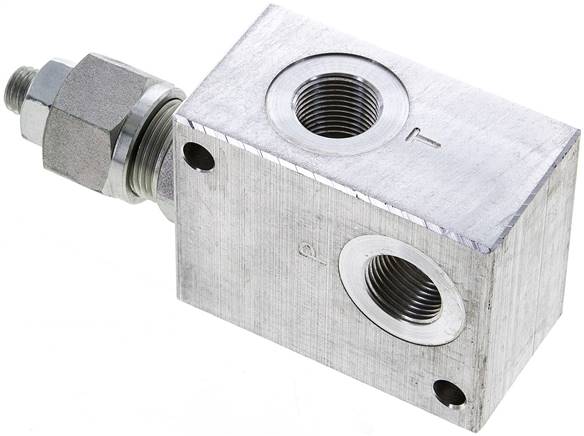 Druckbegrenzungsventil G 3/8", max. 50 bar, max. 30 l/min