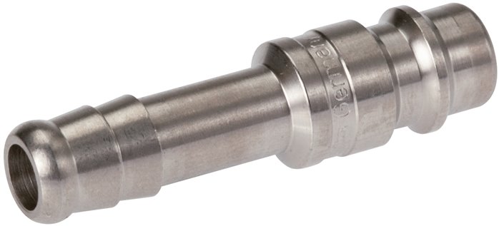 Kupplungsstecker (NW7,2) 10mm Schlauch, 1.4404