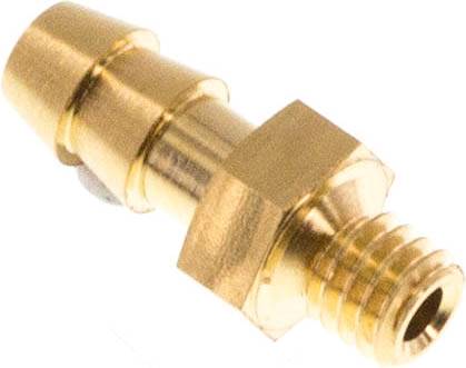 Gerader Steckanschluss M 3-3mm innen, Messing