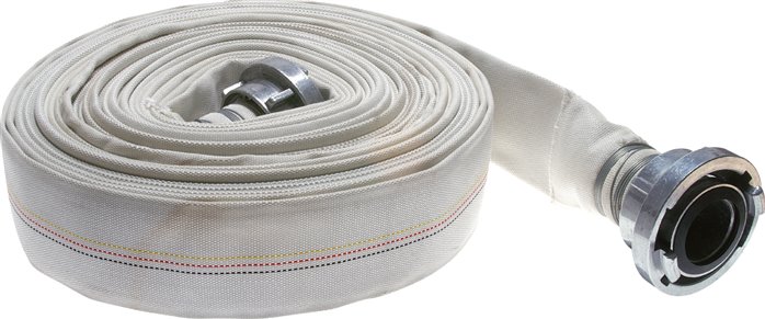Bauschlauch, DN75-75-B, weiß, 5 mtr