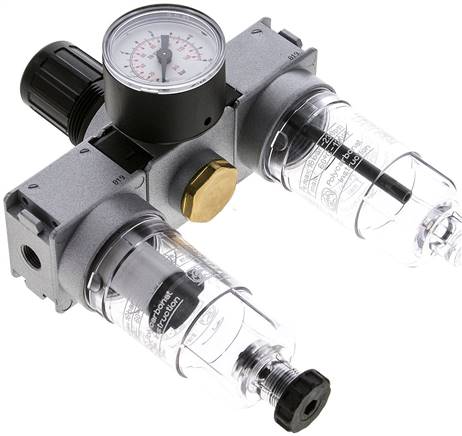 MULTIFIX Wartungseinheit (0), 3-tlg., G 1/8", 0,2 - 6 bar