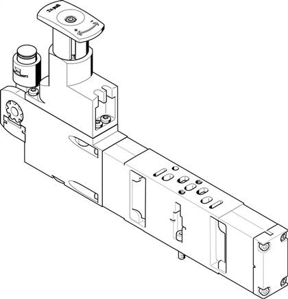 FESTO VABF-S3-2-R3C2-C-6 (543528) Reglerplatte