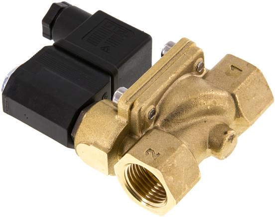 2/2-Wege Magnetventil G 1/2" stromlos geschlossen (NC),NBR 48V=