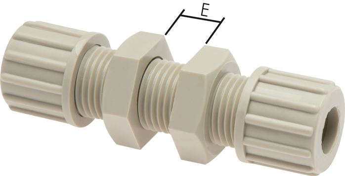 Schott-Verschraubung 8x6mm, Polypropylen