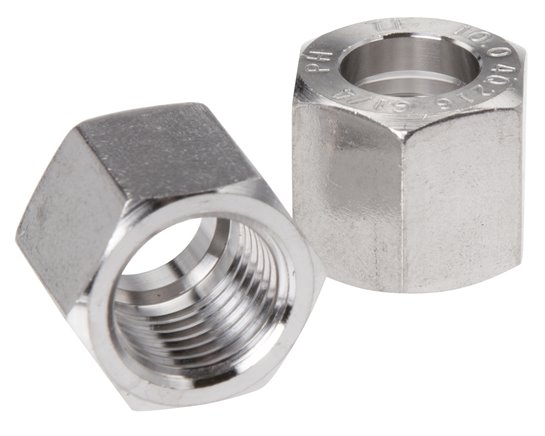 Tülle Edelstahl, G 1/8"-4mm, ohne Mutter