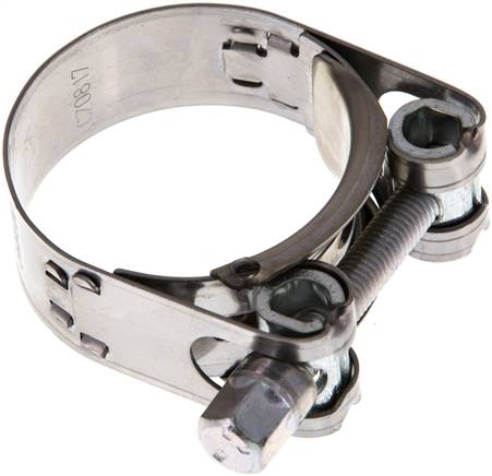 20mm Gelenkbolzenschelle, 43 - 47mm, 1.4016 (W2)