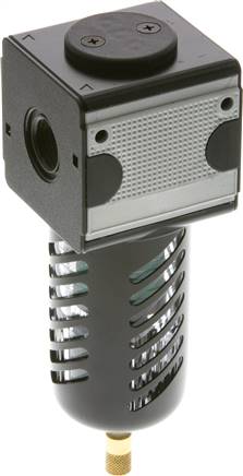 MULTIFIX Feinfilter (Submikrofilter) G 1/2", Multifix 2, mit Schutzkorb, Kondensatablass automatisch