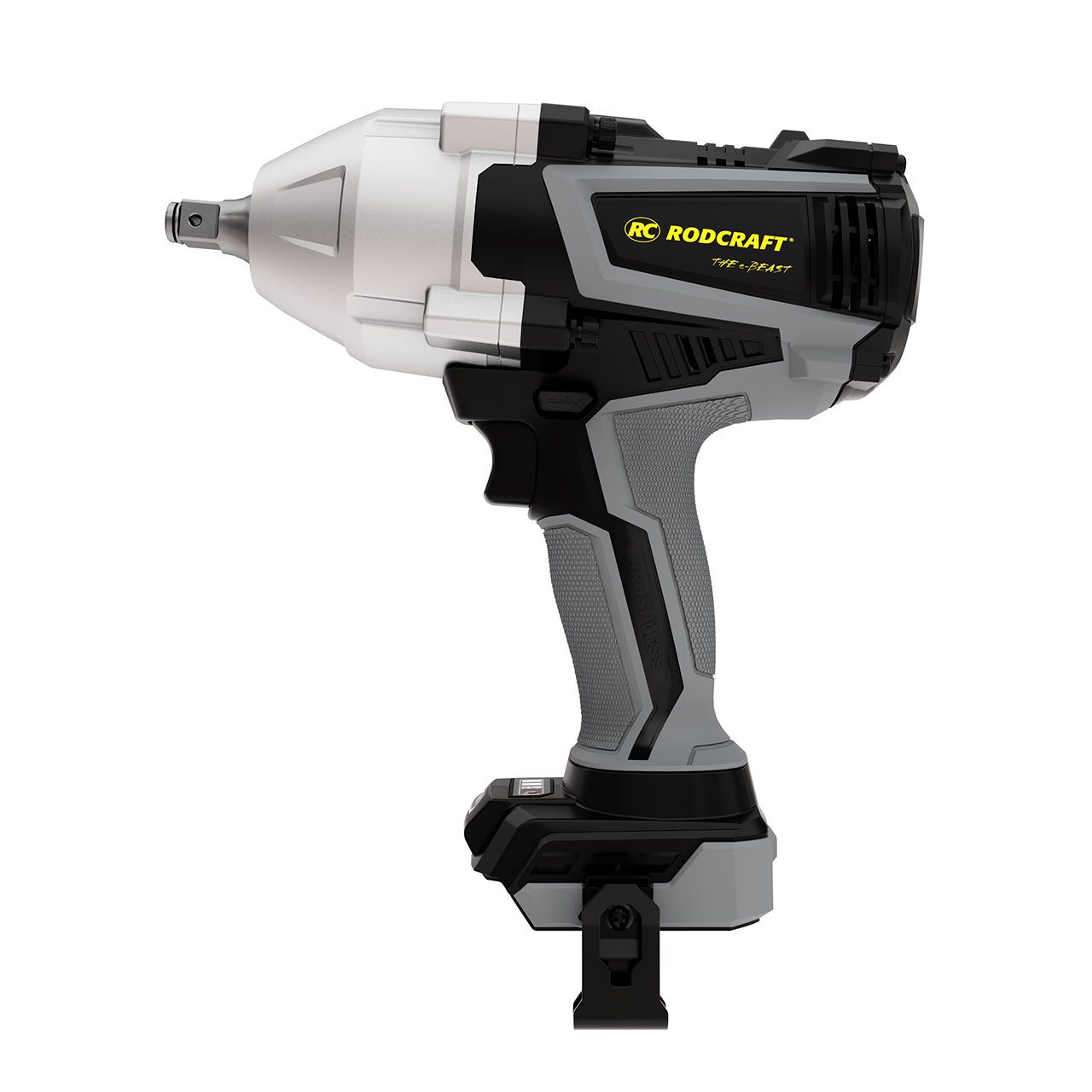 Rodcraft RC9077 Akku-Schlagschrauber  "eBeast", Vierkant 1/2 Zoll, max. Lösemoment 1500 Nm, LED-Licht, ohne Akku, ohne Ladegrät, im Karton