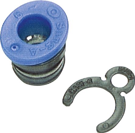 Einpresspatrone 8mm Steckanschluss, MSV-Körper