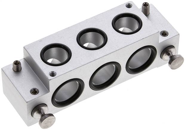 Zwischenplatte mit einem Ventilplatz Typ RF 10 Z1